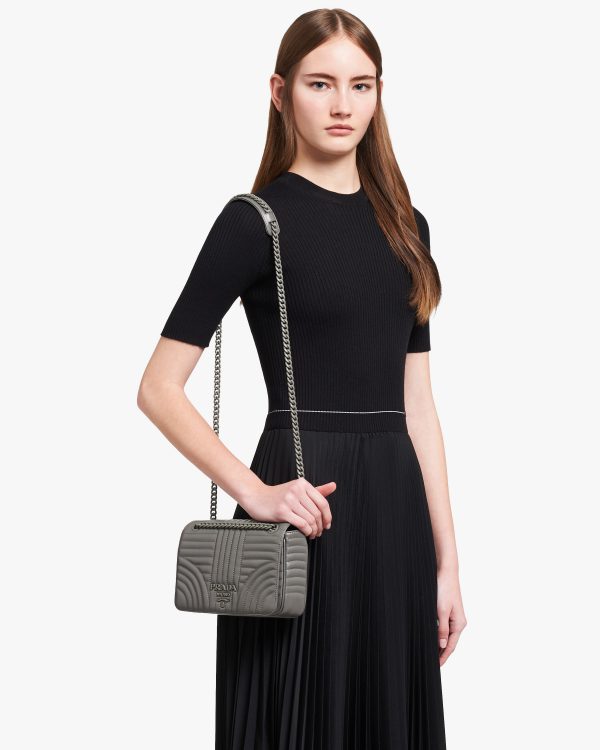 Marble Gray Prada Diagramme shoulder bag - Image 2