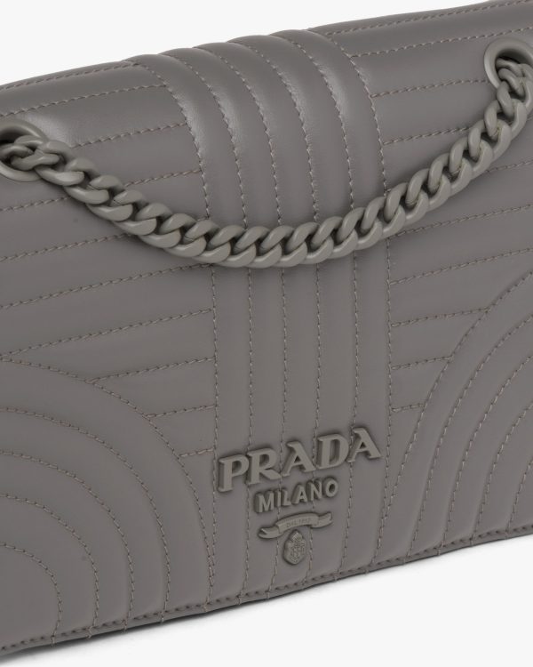 Marble Gray Prada Diagramme shoulder bag - Image 6