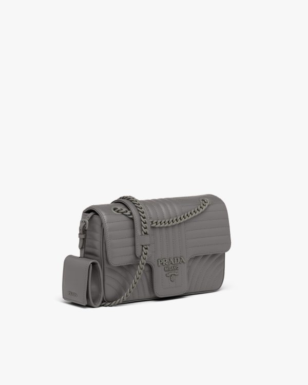 Marble Gray Prada Diagramme shoulder bag - Image 3