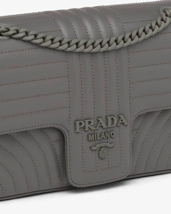 Marble Gray Prada Diagramme shoulder bag - Image 6