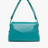 Peacock Blue Padded nappa leather Prada Signaux bag - Image 4