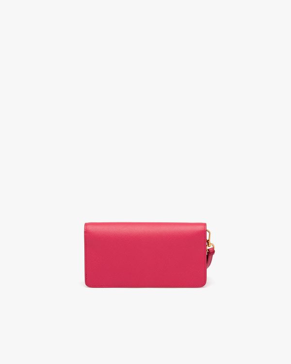 Peony Pink Saffiano leather mini-bag - Image 4