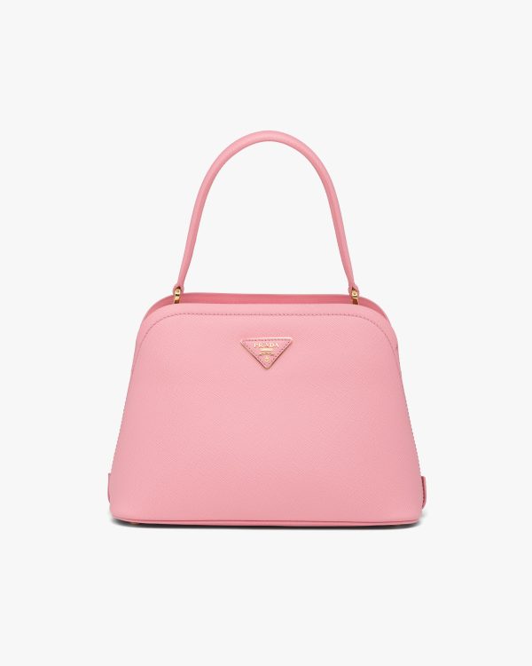 Petal Pink Medium Saffiano Leather Prada Matinee Bag