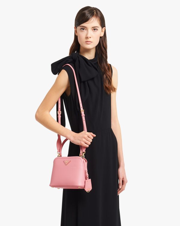 Petal Pink Prada Matinee Micro Saffiano leather bag - Image 2