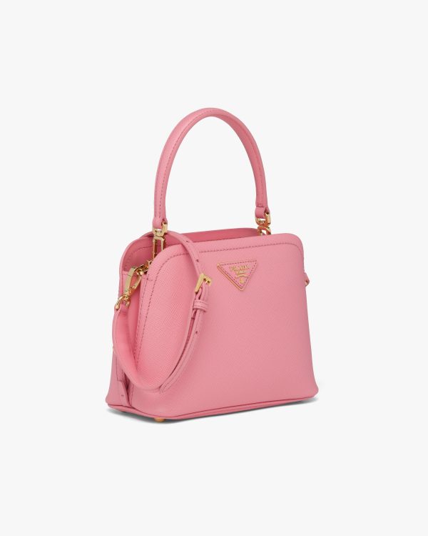 Petal Pink Prada Matinee Micro Saffiano leather bag - Image 3