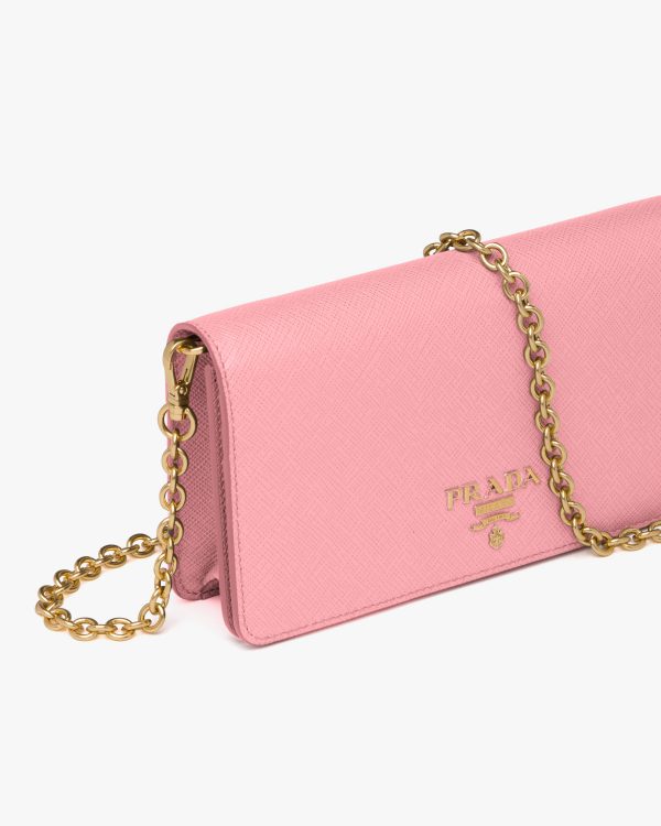 Petal Pink Saffiano leather mini-bag - Image 6