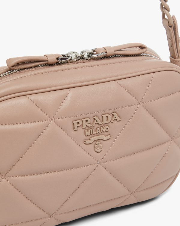 Powder Beige Prada Spectrum nappa leather shoulder bag - Image 2