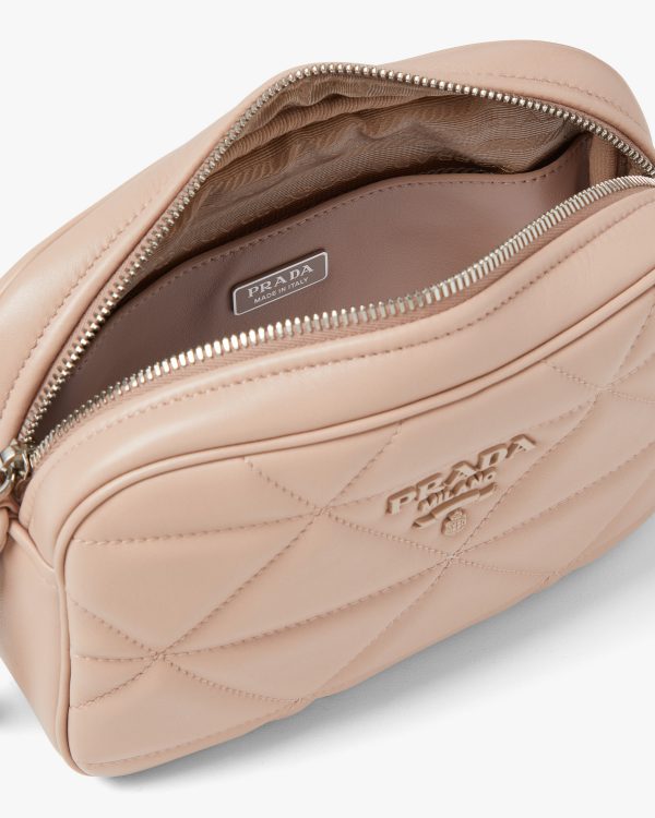 Powder Beige Prada Spectrum nappa leather shoulder bag - Image 5