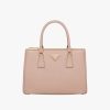Powder Pink Prada Galleria Saffiano leather medium bag