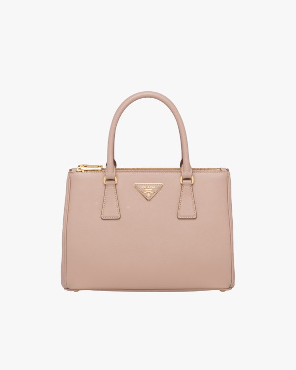 Powder Pink Prada Galleria Saffiano leather medium bag