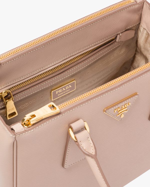 Powder Pink Prada Galleria Saffiano leather medium bag - Image 5