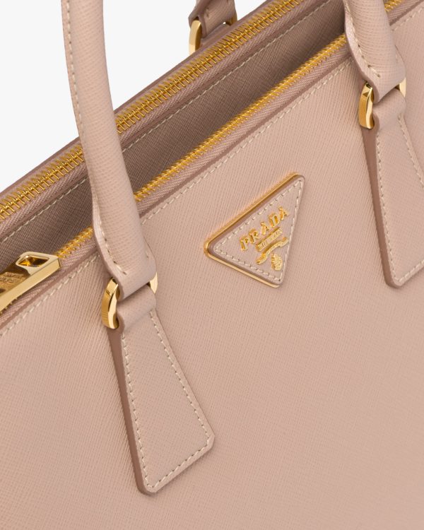 Powder Pink Prada Galleria Saffiano leather medium bag - Image 6