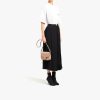 Powder Pink Saffiano Leather Prada Embleme Bag - Image 7
