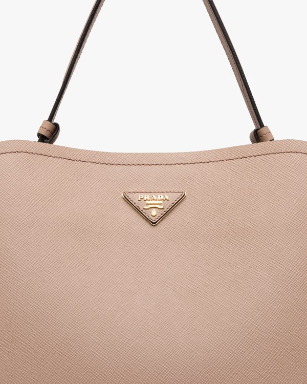 Powder Pink/black Prada Matinee handbag - Image 6