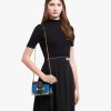 Sea Blue/black Leather Prada Cahier Bag - Image 2