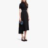Sea Blue/black Leather Prada Cahier Bag - Image 7