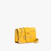 Sunny Yellow Leather Prada Cahier Bag - Image 3