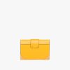 Sunny Yellow Leather Prada Cahier Bag - Image 4