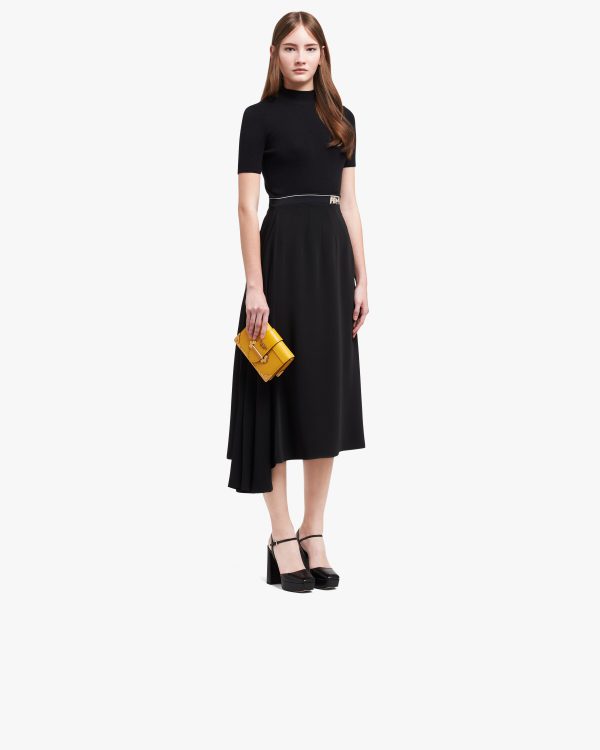Sunny Yellow Leather Prada Cahier Bag - Image 7