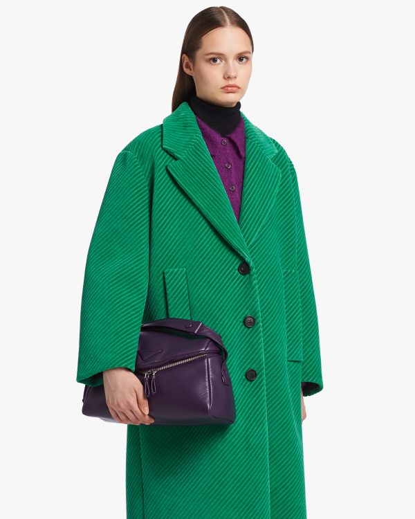Violet Padded nappa leather Prada Signaux bag - Image 2