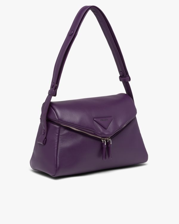 Violet Padded nappa leather Prada Signaux bag - Image 3