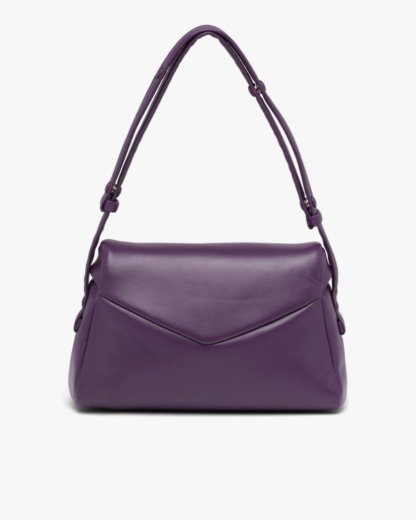Violet Padded nappa leather Prada Signaux bag - Image 4