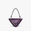 Violet Padded nappa leather handbag