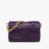 Violet Padded nappa leather shoulder bag