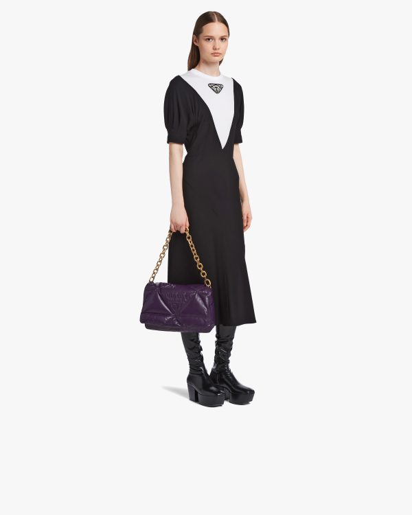 Violet Padded nappa leather shoulder bag - Image 7