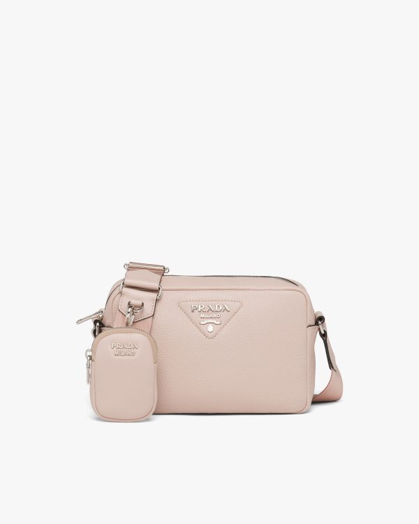 Water Lily Leather shoulder bag