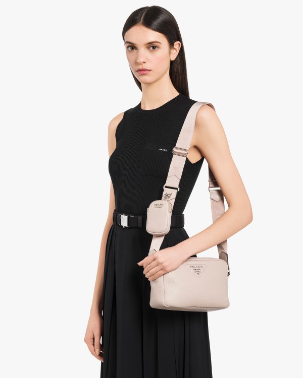 Water Lily Leather shoulder bag - Image 2
