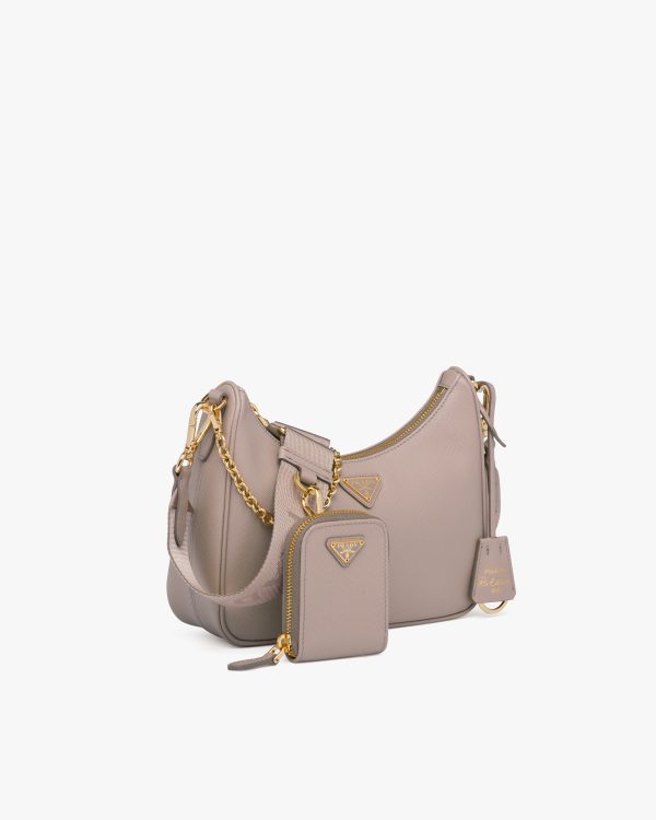 Water Lily Prada Re-Edition 2005 Saffiano leather bag - Image 3