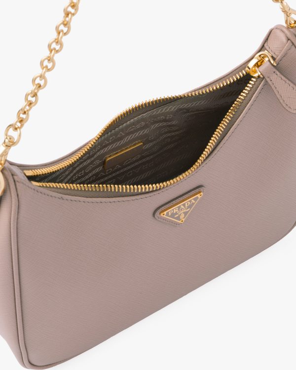 Water Lily Prada Re-Edition 2005 Saffiano leather bag - Image 5
