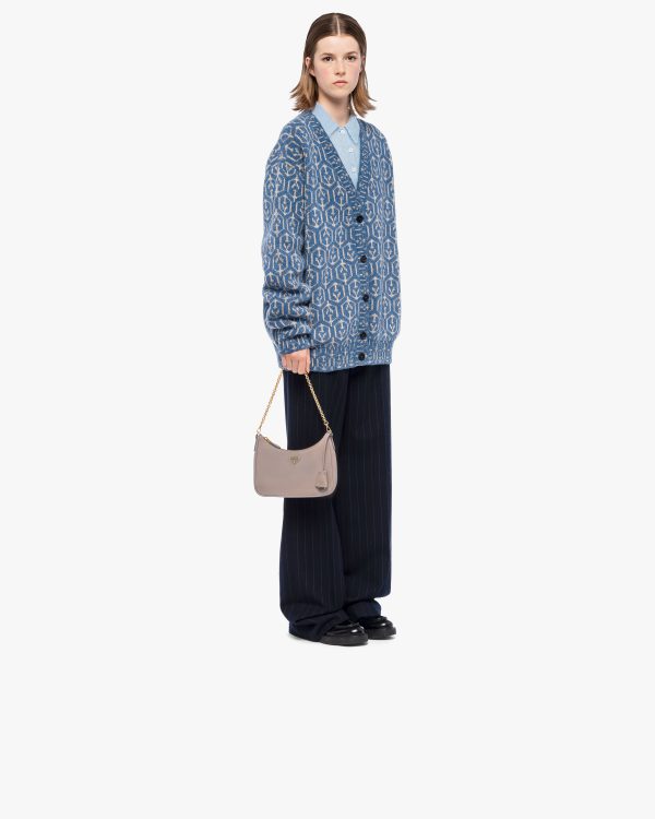 Water Lily Prada Re-Edition 2005 Saffiano leather bag - Image 7