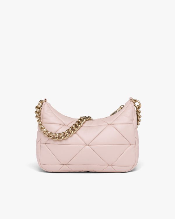 Water Lily Prada System nappa leather patchwork shoulder bag - Image 4