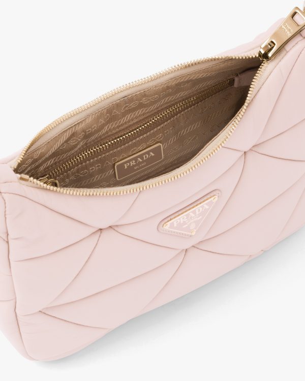 Water Lily Prada System nappa leather patchwork shoulder bag - Image 5