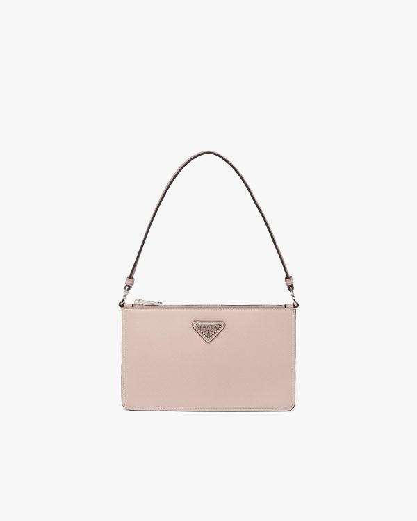 Water Lily Saffiano leather mini bag