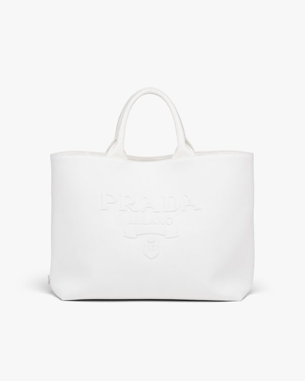 White Drill tote bag