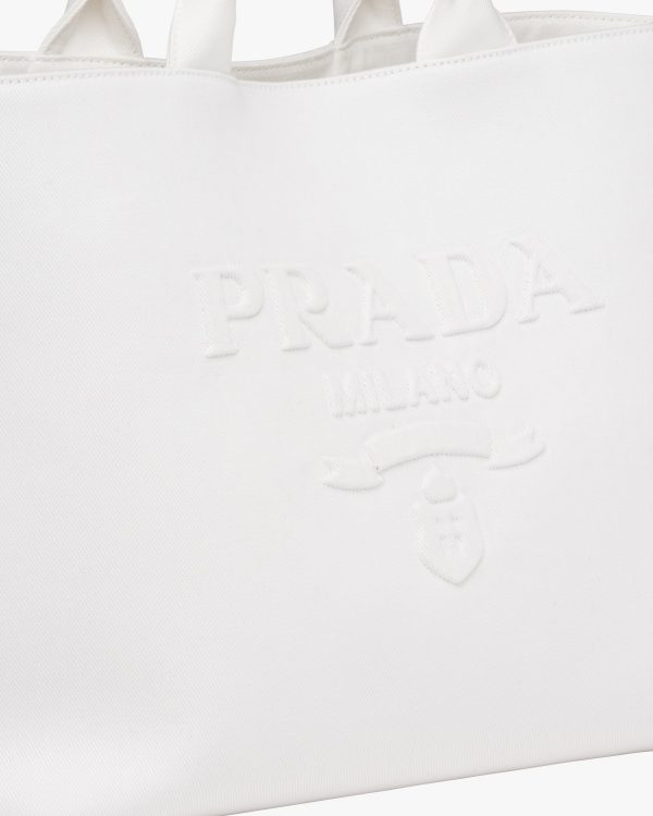 White Drill tote bag - Image 6