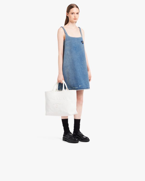 White Drill tote bag - Image 7