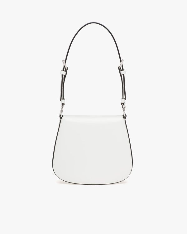 White N Prada Cleo brushed leather mini bag - Image 4