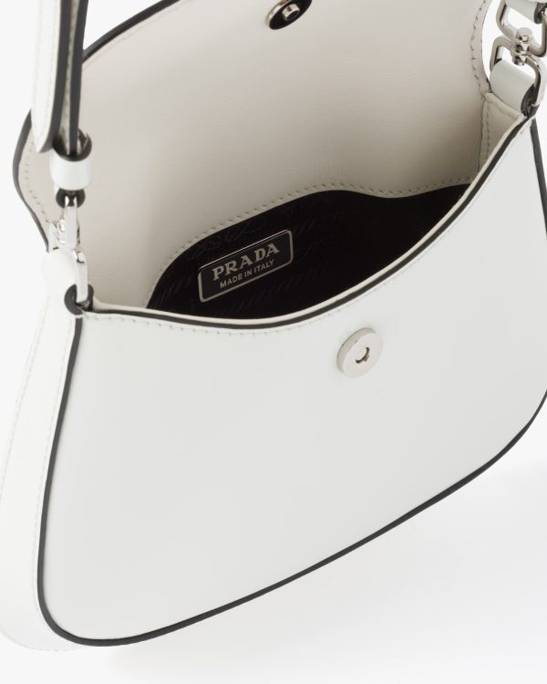White N Prada Cleo brushed leather mini bag - Image 5
