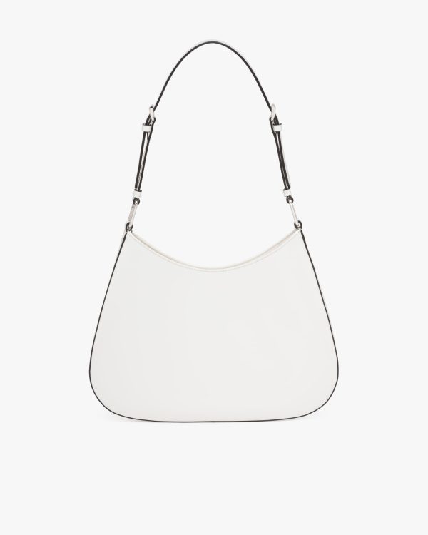 White N Prada Cleo brushed leather shoulder bag - Image 4