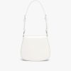 White Prada Cleo brushed leather mini bag - Image 4