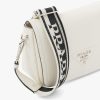 White Prada Flou leather shoulder bag - Image 2