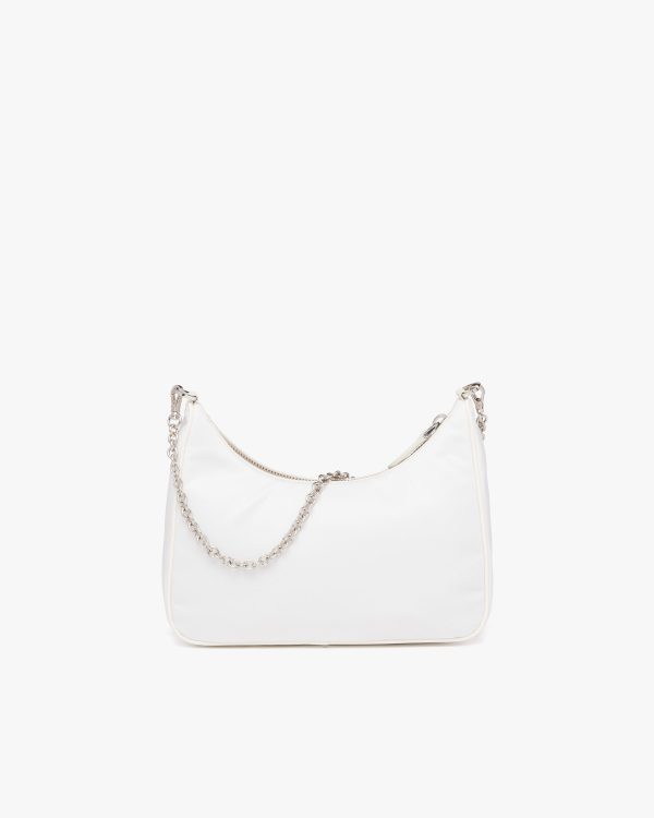 White Prada Re-Edition 2005 Re-Nylon bag - Image 4