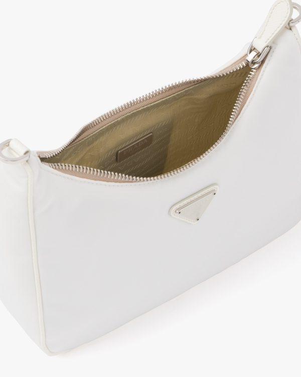 White Prada Re-Edition 2005 Re-Nylon bag - Image 5