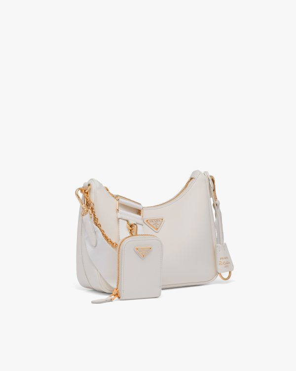 White Prada Re-Edition 2005 Saffiano leather bag - Image 3