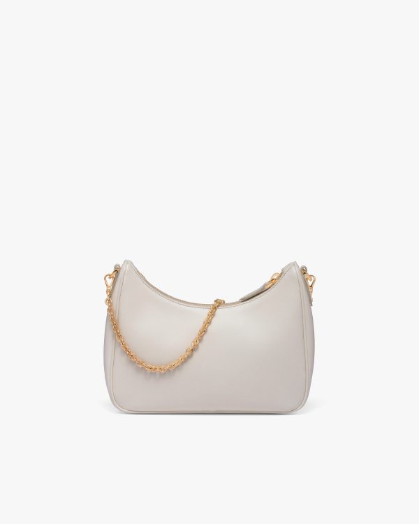 White Prada Re-Edition 2005 Saffiano leather bag - Image 4