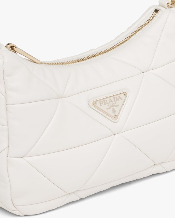 White Prada System nappa leather patchwork shoulder bag - Image 2